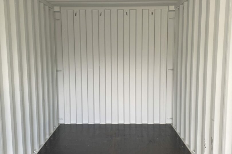 inside a storage container